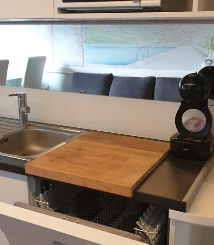 公寓 Center Near-beach-free-garage-parking *