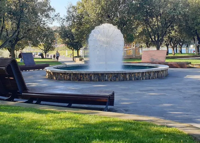 Center Near-beach-free-garage-parking Daire *